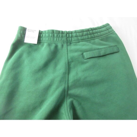 Nike Men's Fleece Lined Jogger Pants Tapered Leg Gorge Green White Slim Fit NWT - Picture 3 of 4